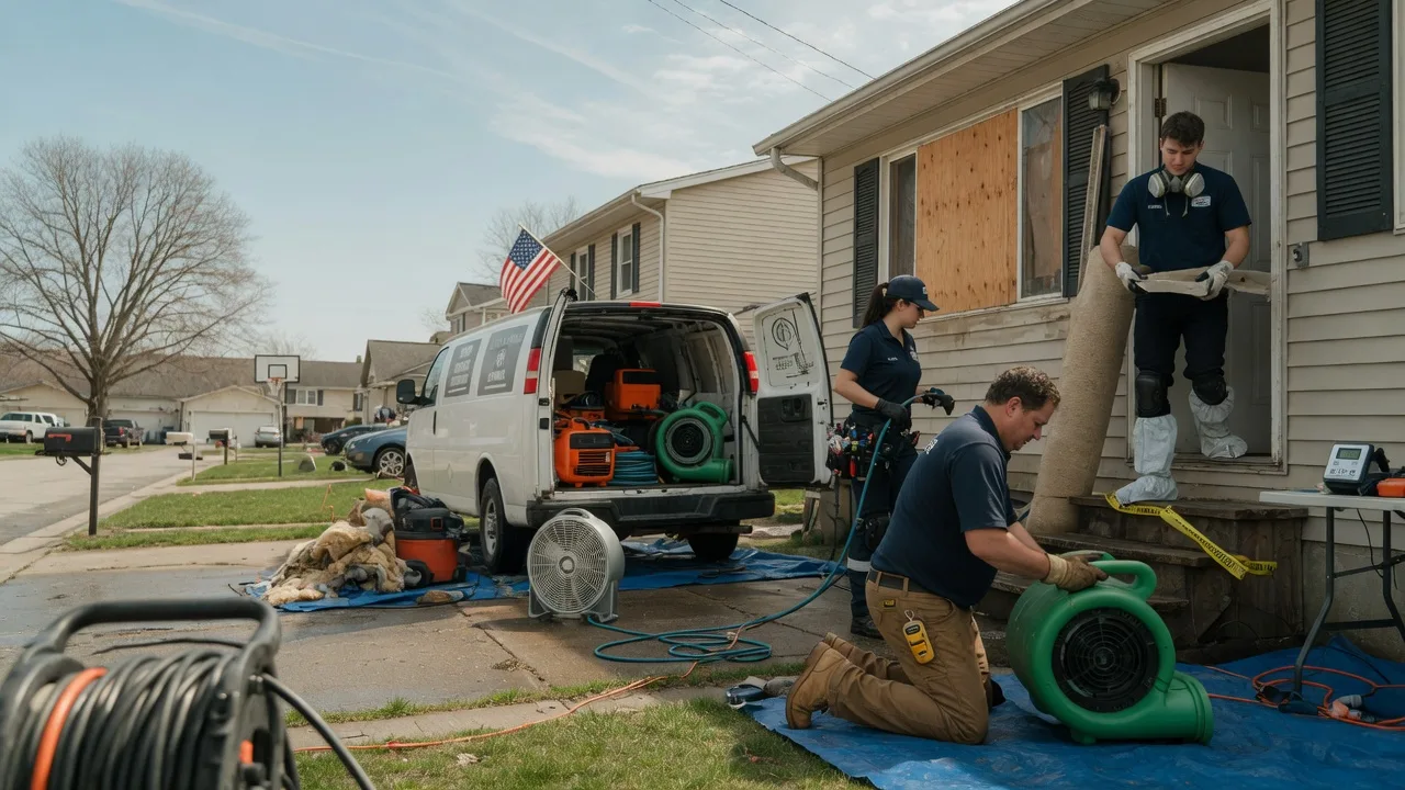 Water Damage Restoration in Wolfe City, TX near me